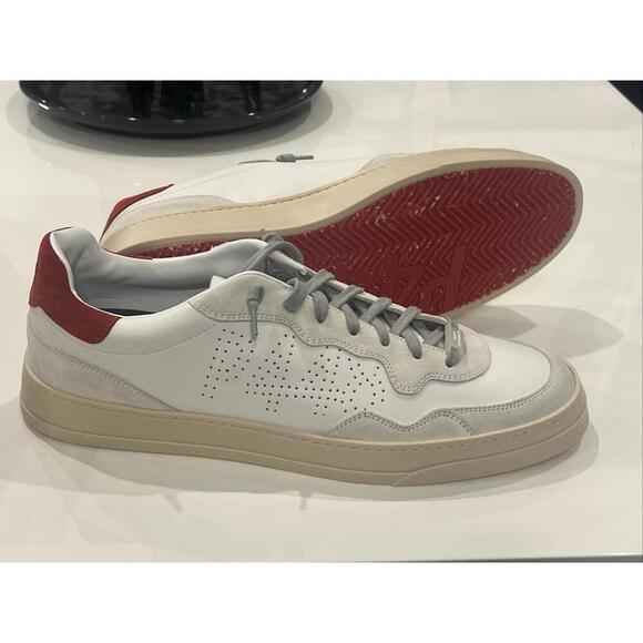 $298 P448 men’s shoes Bali sneaker white/red Size 47/14 main image 8
